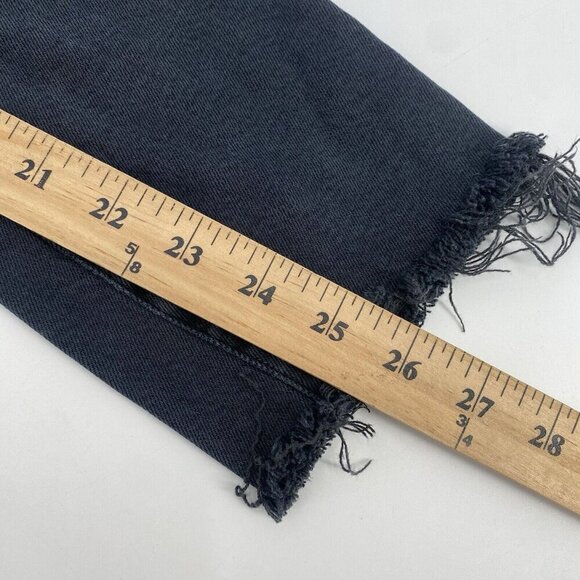 AGOLDE TONI MID RISE STRAIGHT JEANS DISTRESSED A133D-3002 FERAL SIZE 26 - Picture 11 of 13